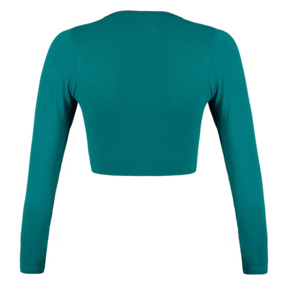 Top Seamless Shake Azul Jade