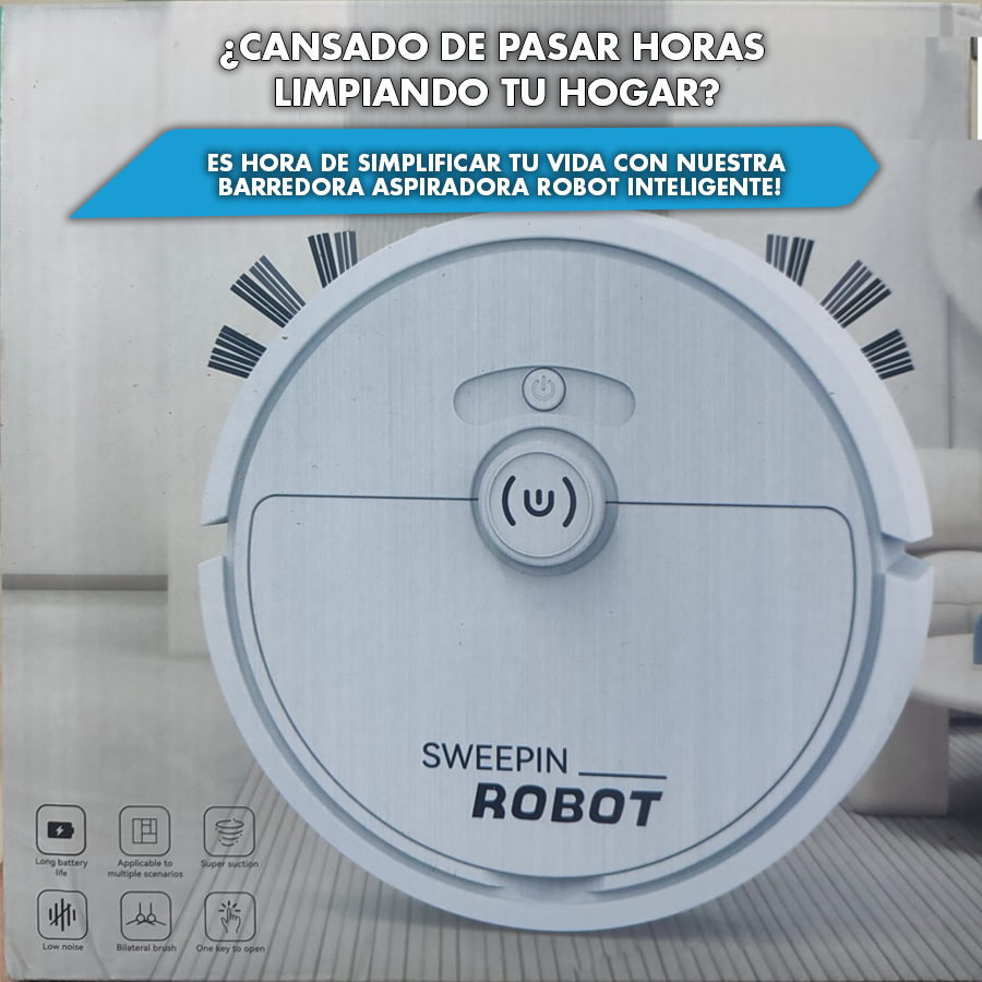 Jenny, Robot Aspiradora 3 en 1 - 45% de descuento + Bono Especial - ¡Oferta por tiempo limitado!